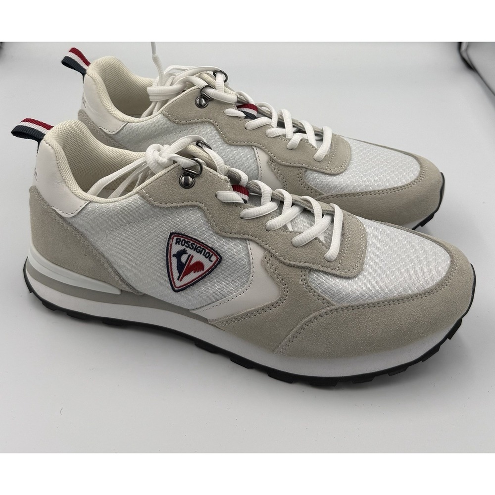 Rossignol MEN'S HERITAGE WHITE SNEAKERS White Size 9
